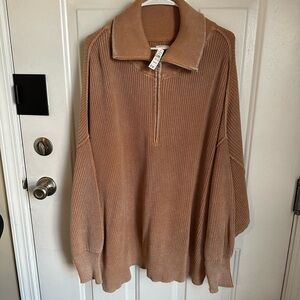 Aerie Quarter Zip Sweater